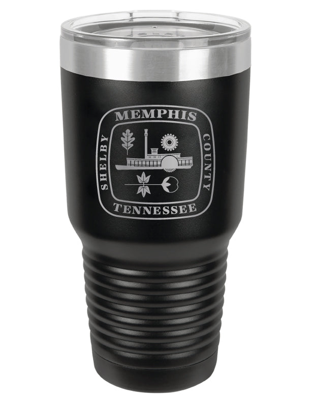 Polar Camel 30 oz.  Ringneck Vacuum Insulated Tumbler w/Clear Lid