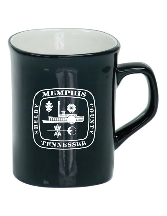 10 oz.  Ceramic Rounded Corner LazerMug
