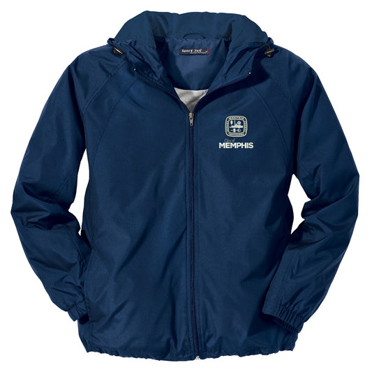 HOODED RAGLAN JACKET